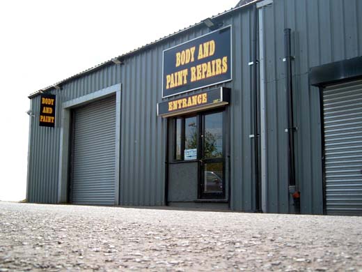 Body and Paint Repairs - our body shop in Warrington